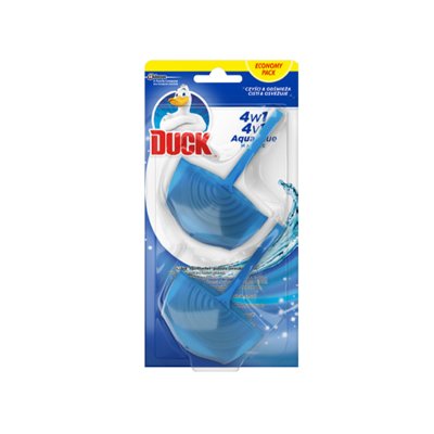 Duck Aqua blue WC závěs Duo  2 x 40 g